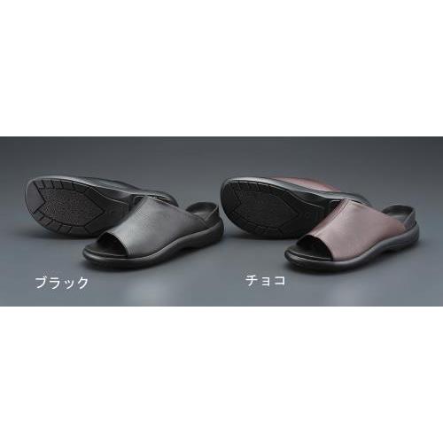 エスコ (ESCO)  EA910SV-12 [LL] サンダル(黒) EA910SV-12 (2足セット) | 
