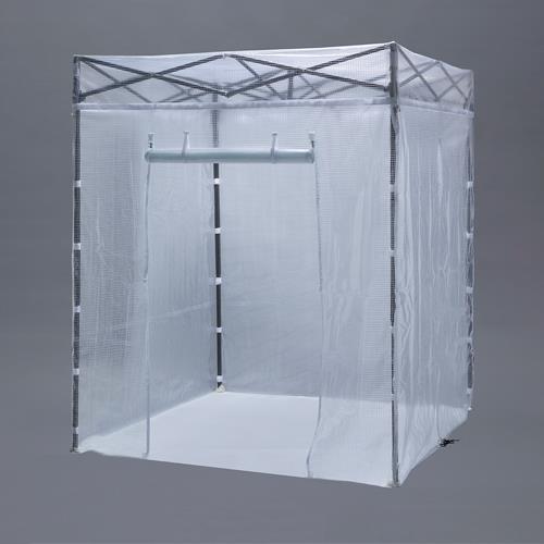 エスコ (ESCO)  EA915-151 2000x2000x2200-2500mm 簡易ブース(透明) EA915-151 | 
