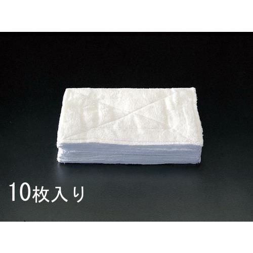 エスコ (ESCO)  EA928AB-11 200x300mm タオルぞうきん(10枚) EA928AB-11 (5袋セット) | 