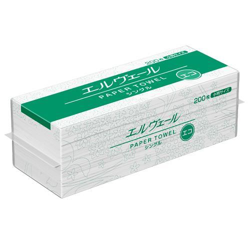 【SALE価格】エスコ (ESCO)  EA929AE-7AB 170x220mm ペーパータオル(200枚) EA929AE-7AB 【31pkセット】 | 