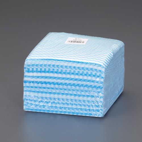 エスコ (ESCO)  EA929DB-4C 300x300mm ペーパータオル(ブルー/24パック) EA929DB-4C | 