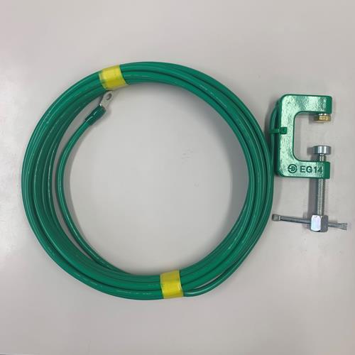 【SALE価格】エスコ (ESCO) EA940AS-99 14mm2x30m KIV万力型アース(ボディーアース専用) EA940AS-99