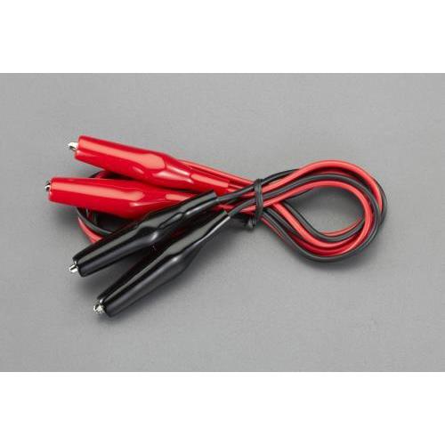 エスコ (ESCO)  EA940DT-13 1000mm/0.5mm2 テストリード(両端クリップ/2本) EA940DT-13 (7袋セット) | 