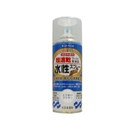 【SALE価格】エスコ (ESCO)  EA942EB-34 300ml 水性多用途スプレー(透明クリアー) EA942EB-34 【7本セット】 | 