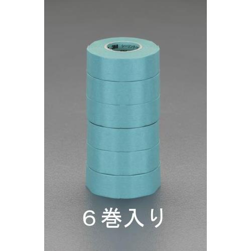 エスコ (ESCO)  EA943MJ-21 21mmx18m マスキングテープ(サイディングシーリング/6巻) EA943MJ-21 (8pkセット) | 