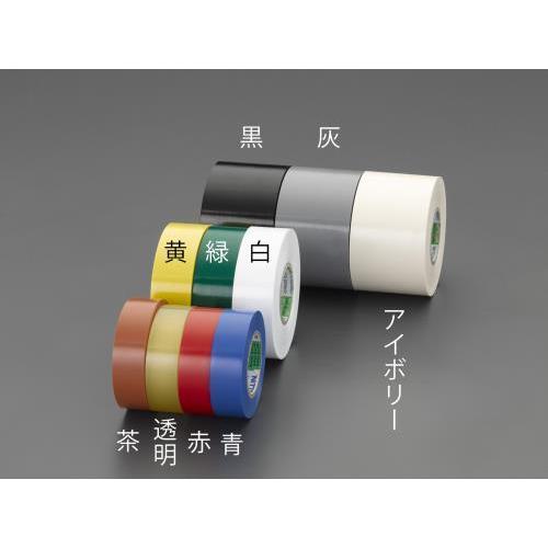 エスコ (ESCO)  19mmx10m ビニールテープ(黄/10巻) EA944NP-4｜orangetool