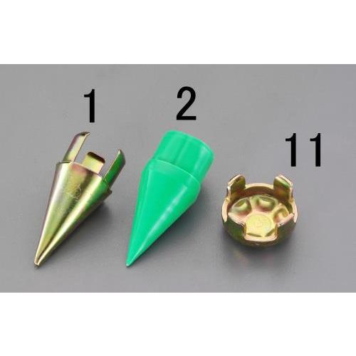 エスコ (ESCO)  EA948TS-1 48.6mm 単管パイプ用打ち込み金具(スチール) EA948TS-1 (14個セット) | 