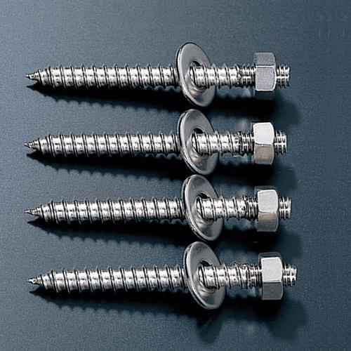 【SALE価格】エスコ (ESCO)  EA949TT-3 手すりコーチねじ EA949TT-3 【8Stセット】 | 