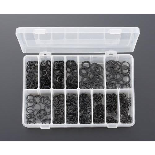 【SALE価格】エスコ (ESCO)  EA949YF 8-15mm スナップリングセット(軸用・穴用) EA949YF | 