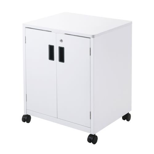 【SALE価格】エスコ (ESCO)  EA954HC-387 600x500x 700mm プリンターワゴン(扉付) EA954HC-387 | 