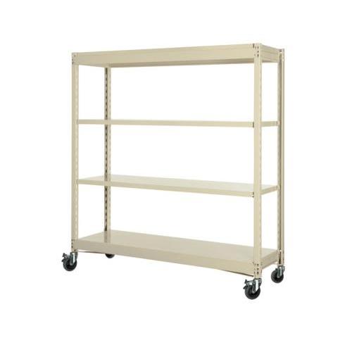 【SALE価格】エスコ (ESCO)  EA976DS-90C 900x600x1200mm/150kg/4段 スチール棚/キャスター付 EA976DS-90C | 