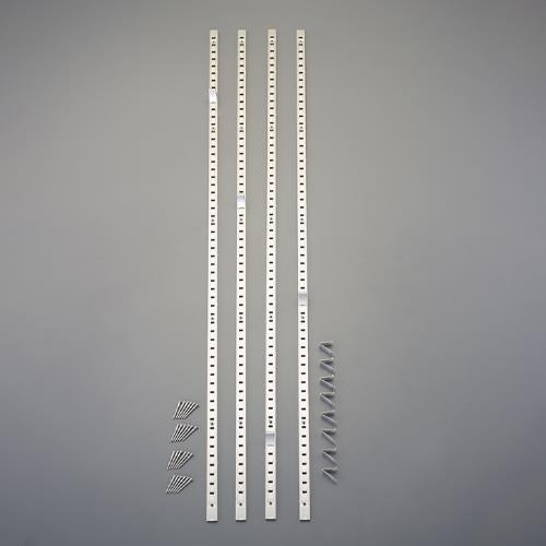 エスコ (ESCO)  EA976GB-6 900mm 棚柱・棚受・ビスセット(ステンレス製) EA976GB-6 (3STセット) | 