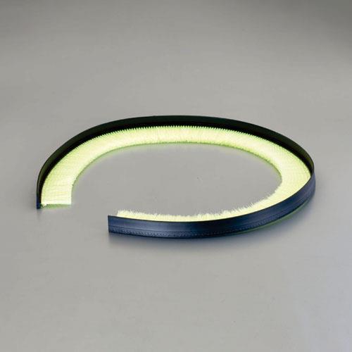 【SALE価格】エスコ (ESCO)  EA979KK-1B 40mmx1.0m シールブラシ(PP/黒) EA979KK-1B | 