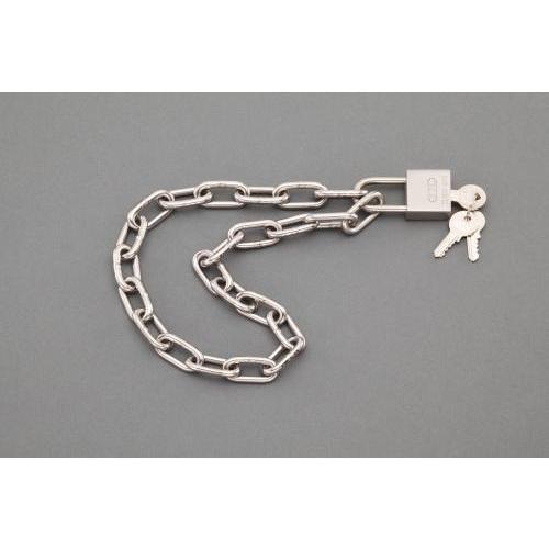 エスコ (ESCO)  EA983VD-60 5x 600mm チェーンロック(ステンレス製) EA983VD-60 | 