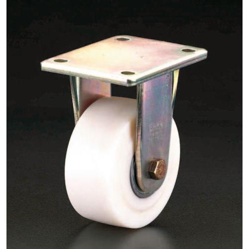 エスコ (ESCO) 150mm キャスター(固定金具・ナイロン車輪) EA986KX-150