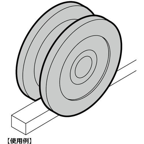 SUGATSUNE (200024808)重量用戸車 ( JC135-200H ) スガツネ工業(株) |  | 02