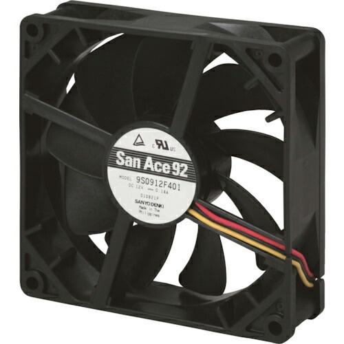 SanAce 静音ファン(90×25mm DC12V パルスセンサ行き) ( 9S0912F401 ) 山洋電気(株) | 