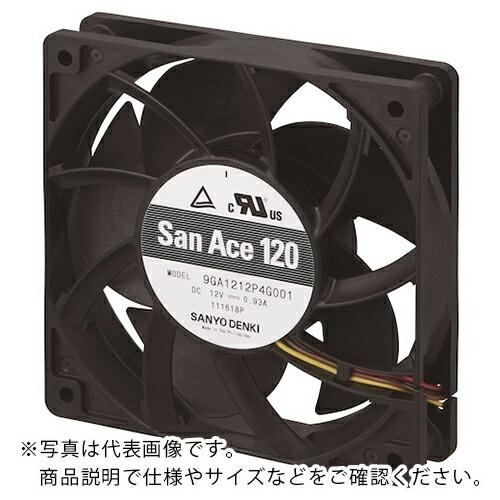 SanAce 低消費電力ファン(120×25mm DC12V パルスセンサ付き) ( 9GA1224G4001 ) 山洋電気(株) | 