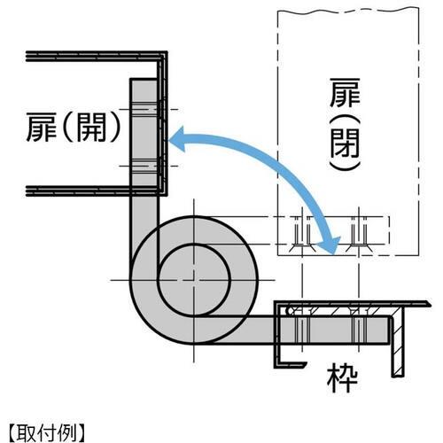 SUGATSUNE (170044762)/ステンレス鋼製ウルトラ大型旗蝶番 ( HG-KH12-268L )_2