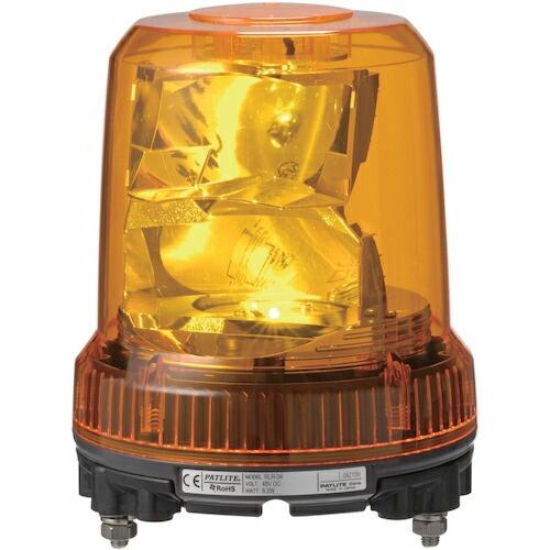 PATLITE ( パトライト ) 強振型LED大型回転灯 RLR-04-P-Y : ORANGE