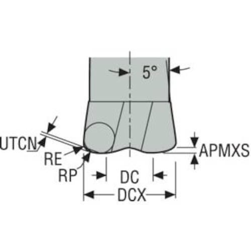 セコ JABRO FHMエンドミル ( 980ML100-MEGA ) : ORANGE TOOL TOKIWA