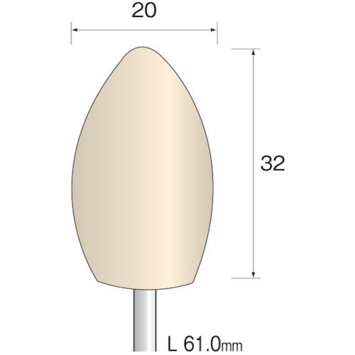 ミニモ フェルトバフ ソフト Φ20 (10本入) ( GA2254 ) |  | 01