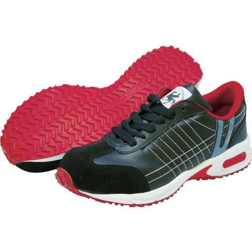 日進　耐滑樹脂先芯入りスニーカー　黒　２５．５ｃｍ V206BK-25.5 ( V206BK25.5 ) |  | 01