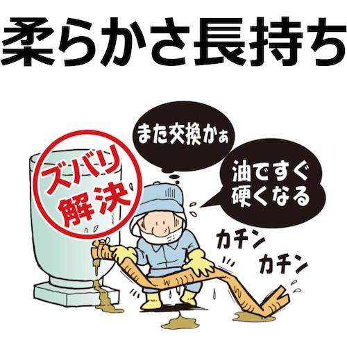 食品用耐熱・耐圧ホース トヨフーズSホース 内径25mm×外径33mm 長さ20m ( TFS-25-20 ) (株)トヨックス 【カンツール】