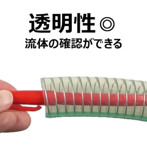 食品用耐熱・耐圧ホース トヨフーズSホース 内径25mm×外径33mm 長さ20m ( TFS-25-20 ) (株)トヨックス 【カンツール】