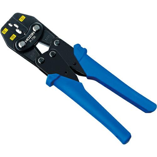 HOZAN 圧着工具 圧着ペンチ(絶縁閉端子用) ( P-736 ) ホーザン(株) | 