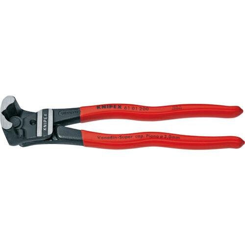 【SALE価格】KNIPEX ボルトエンドカッティングニッパー プラスチックハンドル ( 6101-200 ) KNIPEX社 | 