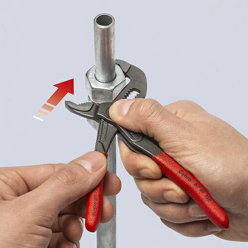 【SALE価格】KNIPEX ウォーターポンププライヤー コブラ 150mm ソフトプラスチックハンドル ( 8701-150 ) |  | 06
