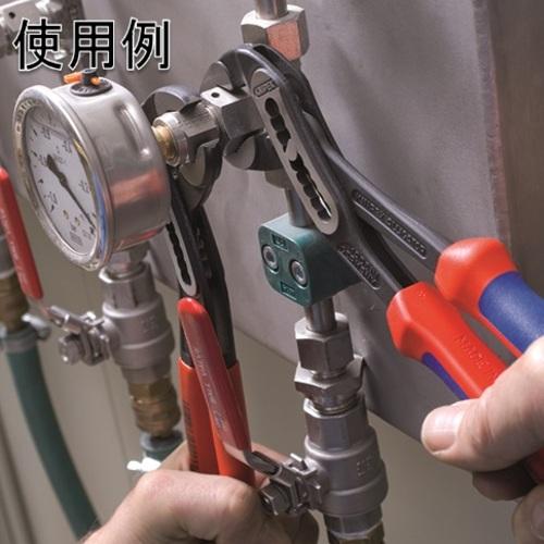 KNIPEX ウォーターポンププライヤー アリゲーター コンフォートハンドル 250mm ( 8802-250 ) |  | 08
