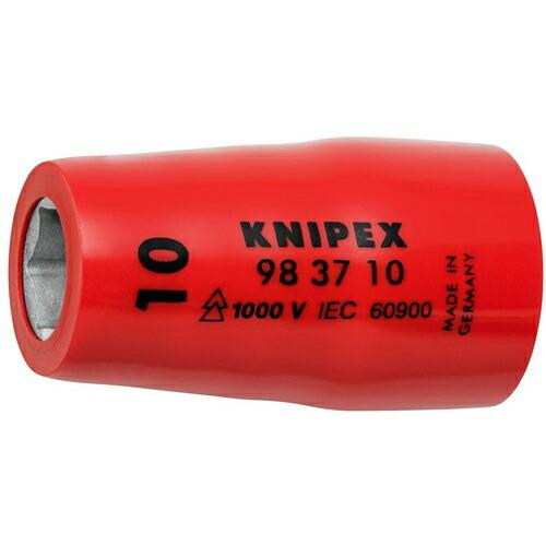 【SALE価格】KNIPEX 絶縁ソケット 3/8X10mm ( 9837-10 ) KNIPEX社 | 