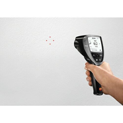 testo 赤外放射温度計 835-T2 TESTO835-T2高温用赤外放射温度計 testo(テストー) ガンタイプ 【通販