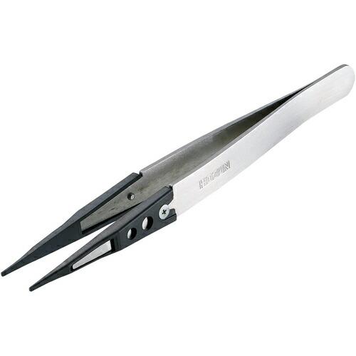 HOZAN ESDチップピンセット ( P-640-S ) | 