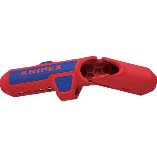 KNIPEX 汎用ケーブルストリッパー エルゴストリップ(右利き用) ( 1695-01SB ) KNIPEX社 | 