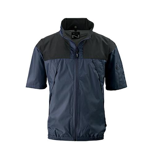 NSP　Ｎクールウェア ＆ 空調服R　スターターキット ( ND-1122/ネイビー/3Ｌ + SKSP02G ) | 