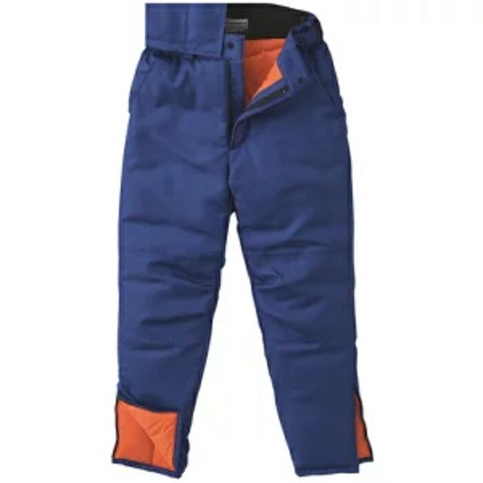 サンエス　冷凍倉庫用防寒パンツ　-40℃　ブルー/4Lサイズ ( BO8006 4ブルー 4L ) | 