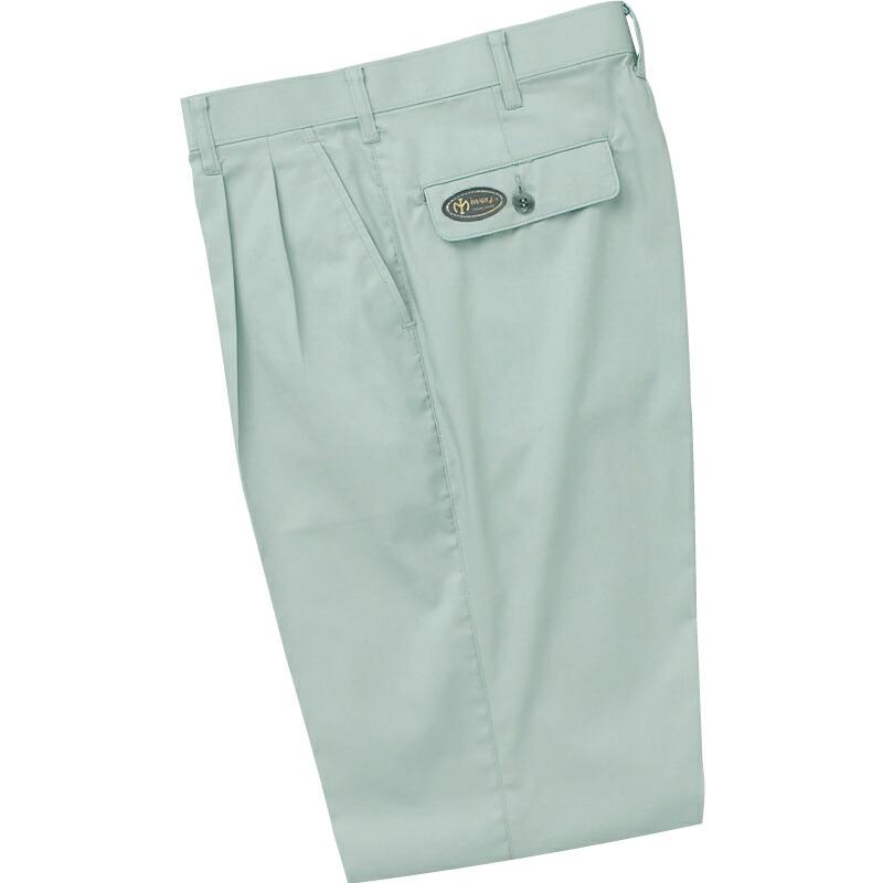 サンエス　ツータックパンツ　モスグリーン/110サイズ ( WA2540 7モスグリーン 110 ) | 