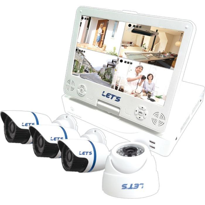 レッツ・コーポレーション 見張隊エーグル04監視カメラ、防犯カメラ ( L-MA-04 ) | 