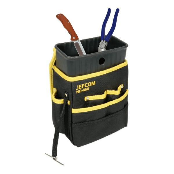 ジェフコム　電工キャンバスハイポーチ（ケースインセット） ( ND-860-CS4 ) |  | 01