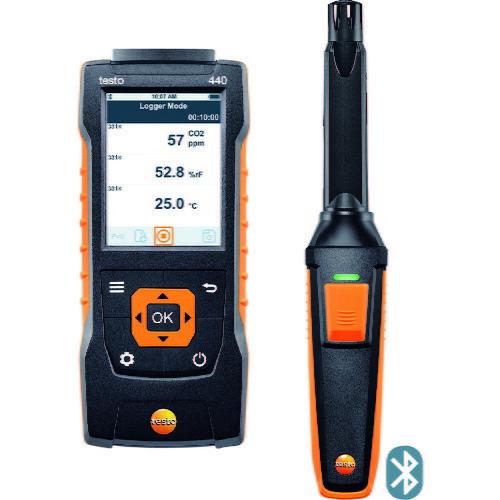 TESTO ( テストー )　ＩＡＱ計　ｔｅｓｔｏ　４４０　ＩＡＱプローブセット（ＣＯ２／温湿度／大気圧） ( 0563 4405 )