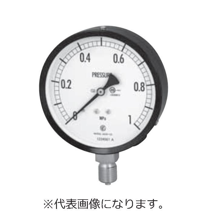 長野計器 普通形連成計（立形(A枠）、φ100、-0.1〜0.16MPa） ( AE20