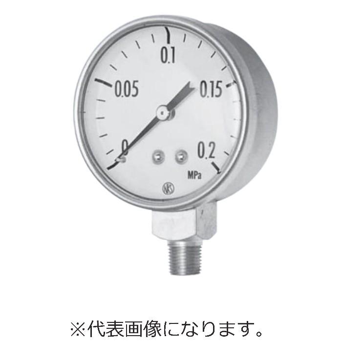 長野計器 小形圧力計(Φ40、0~0.1MPa) ( GK20-161X0.1MPA ) | 