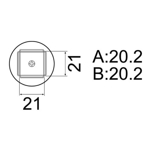 白光　ノズル QFP 20MMX20MM ( A1261B ) | 