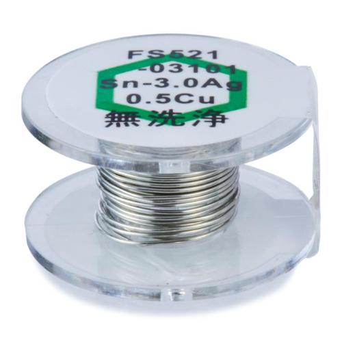 白光　はんだ ヘクスゾール 鉛フリー　Sn-3.0Ag-0.5Cu Φ0.3mm 1m ( FS521-03101 ) | 