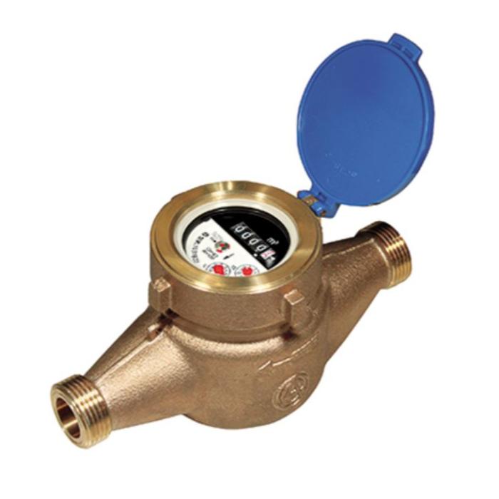 高性能乾式水道メーター(ビニル管金具付き) ( PD25-V+HI25 ) | 