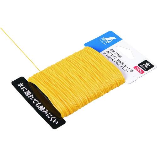 シンワ ポリエチレン水糸 カード巻 太 ０．８ｍｍ １００ｍイエロー ( 78556 ) |  | 01