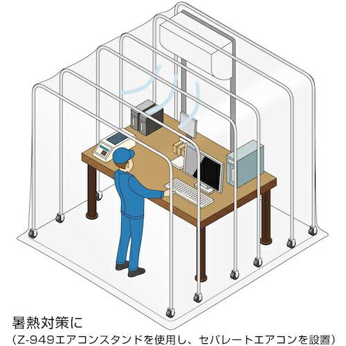 ＨＯＺＡＮ　遮蔽ブース　 ( Z-902-B2 ) |  | 03